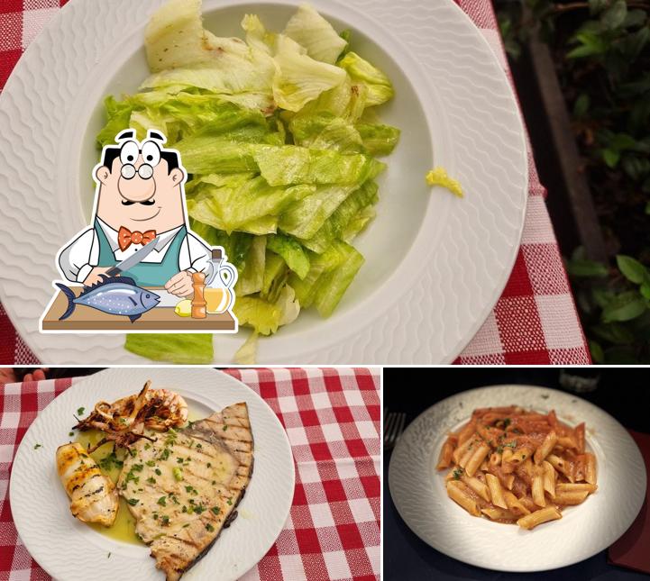Salmone grigliato al L’Oste Pazzo