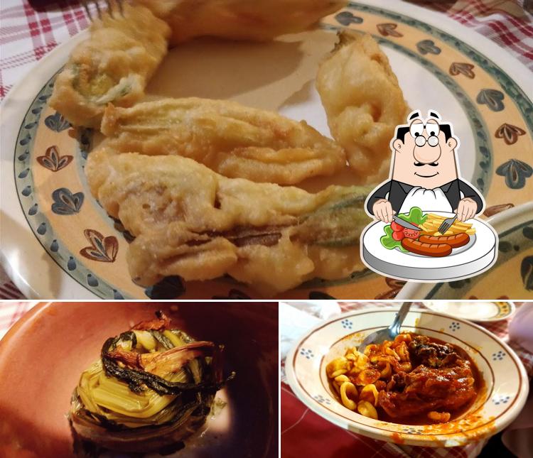 Cibo al Trattoria Il Casalicchio