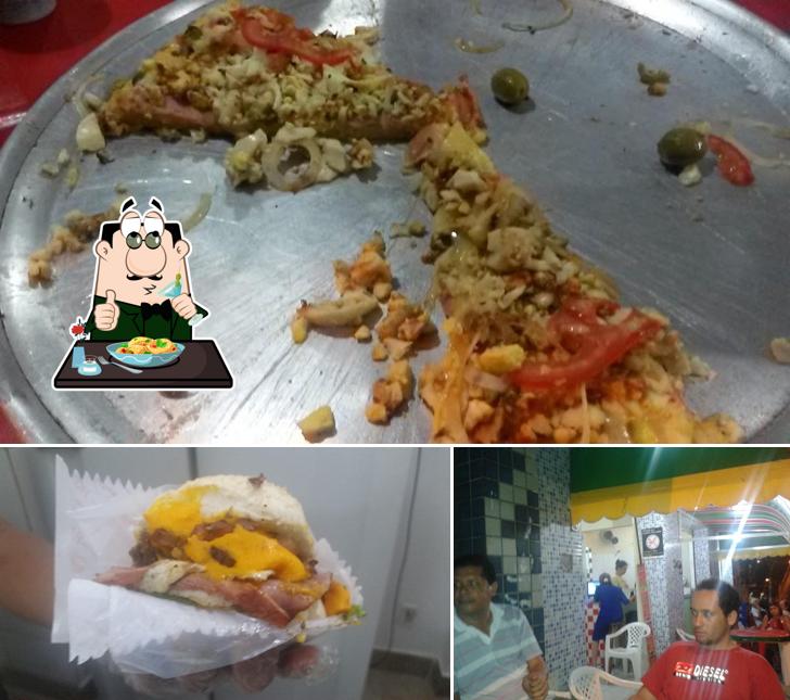 Esta é a foto mostrando comida e interior no Antonana Pizzas Artesanais