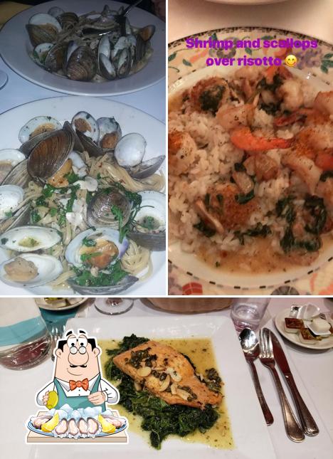 Попробуйте блюда с морепродуктами в "Mamma Francesca Restaurant & Lounge"