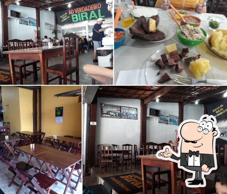 O interior do Biral Carne de Sol - Restaurante em Taguatinga