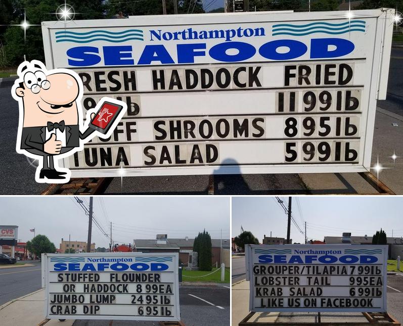 Look at the picture of Northampton Seafood