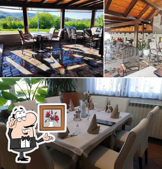 Dai un'occhiata agli interni di Rooms And Restaurant Ive