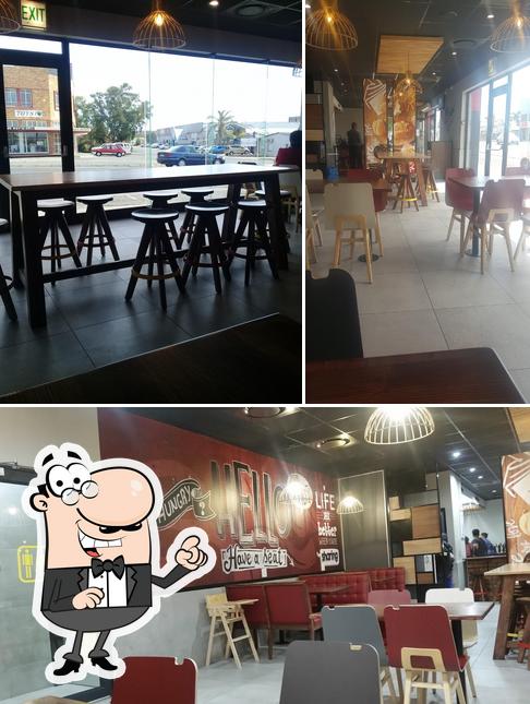 L'intérieur de KFC Vredendal