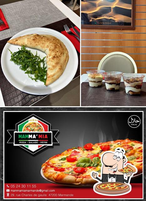 Essayez de nombreux genres de pizzas