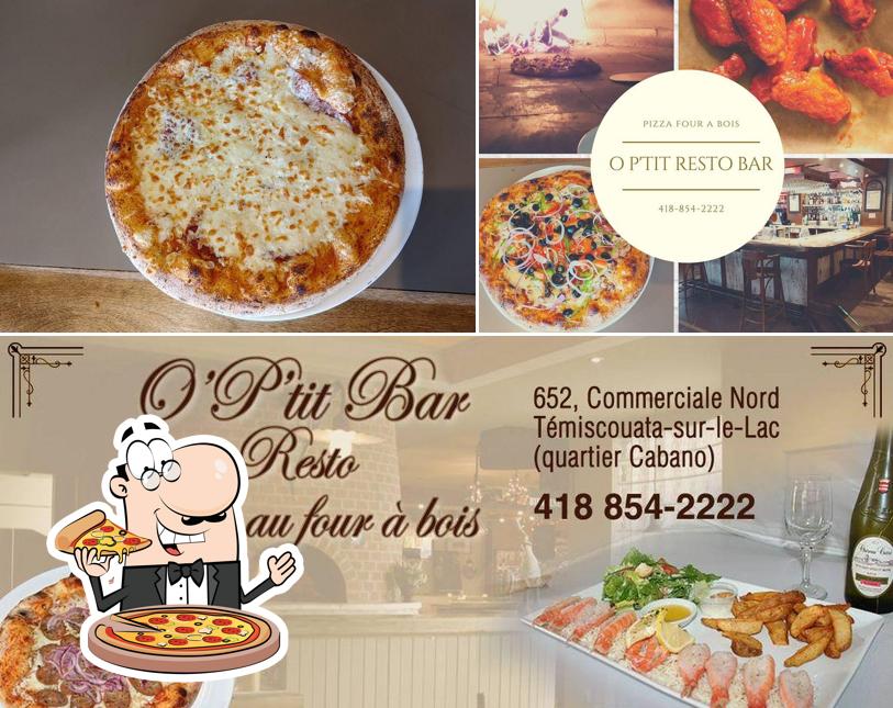 O P tit Bar Resto Pizza four a Bois T miscouata sur le Lac