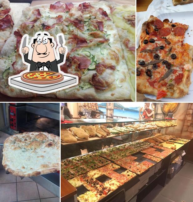 Scegli tra le molte varianti di pizza