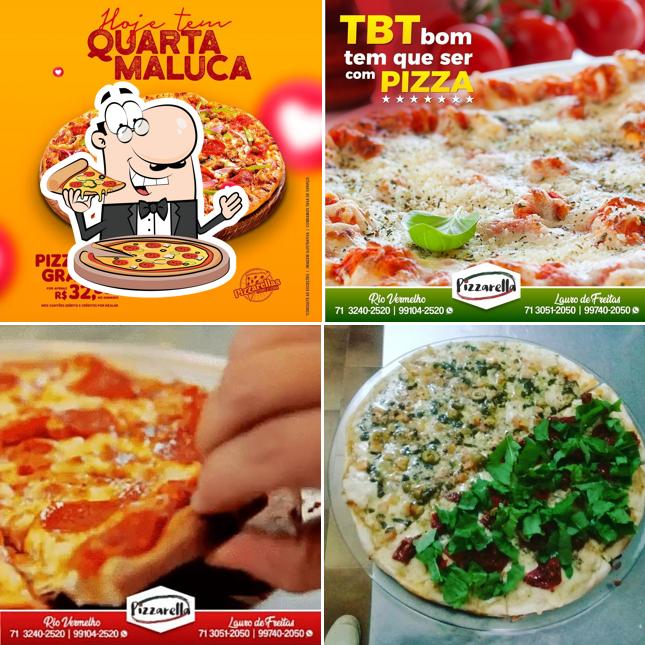 Experimente pizza no Pizzarellas