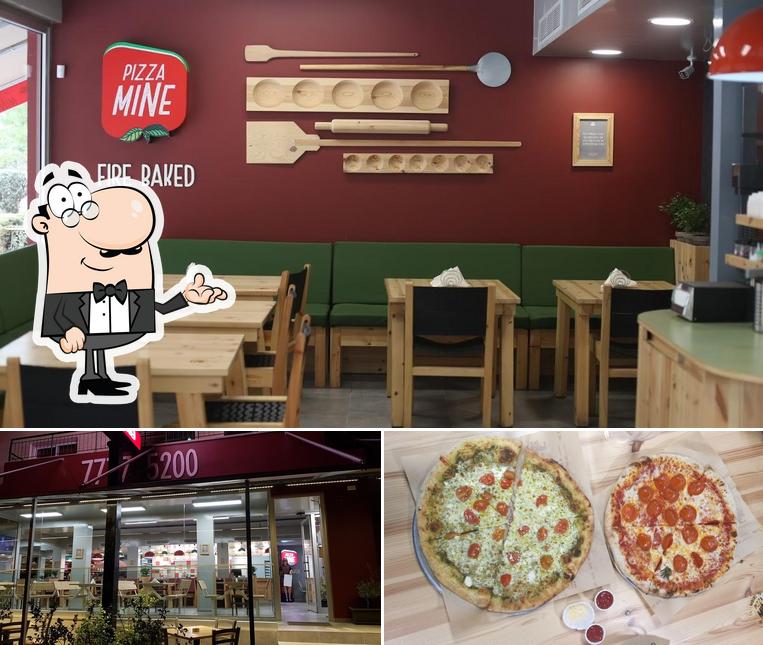 Vérifiez l’image représentant la intérieur et pizza concernant pizza mine aglatzia