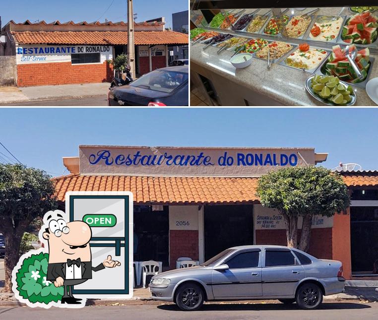 O Restaurante do Ronaldo se destaca pelo exterior e comida