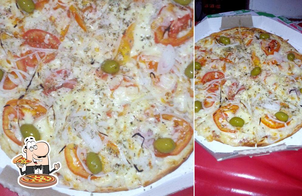 Experimente pizza no Bárbara Restaurante e Pizzaria