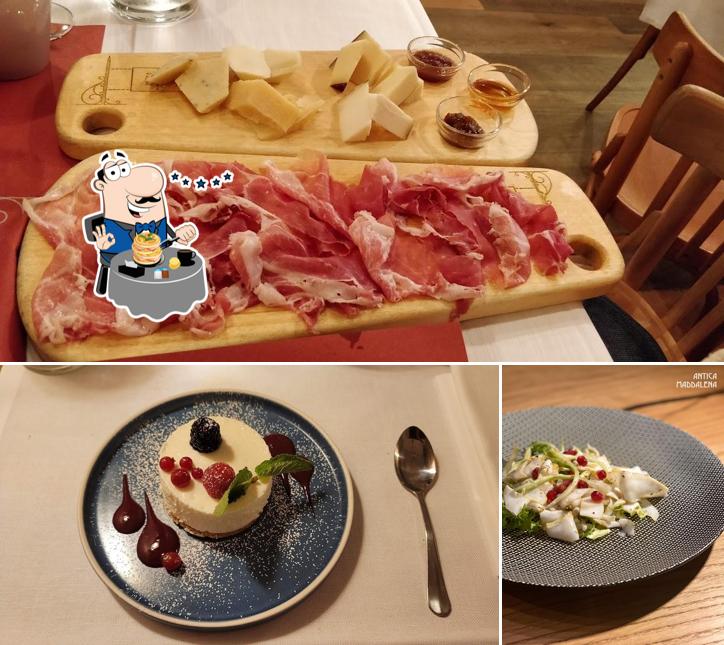 Platti al Trattoria Antica Maddalena