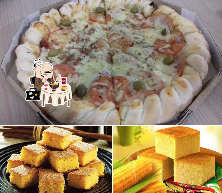 Comida em Pizzaria Europa