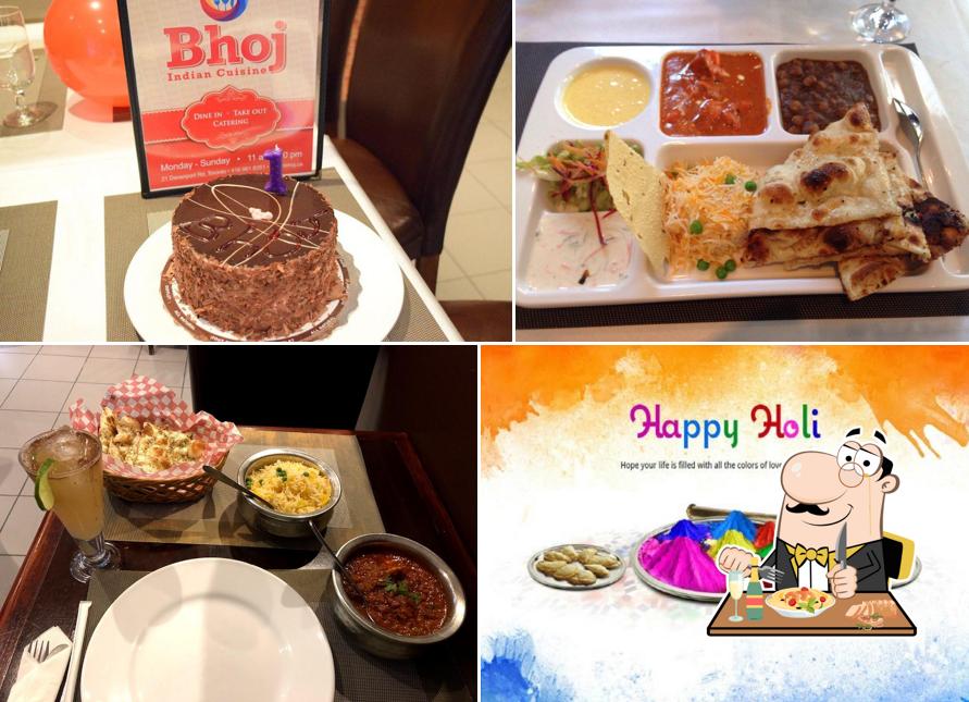 Food at Bhoj Indian Cuisine