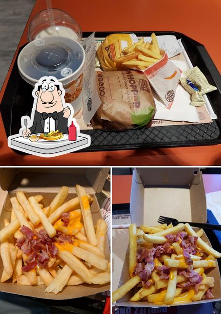 Essayez des frites à Burger King