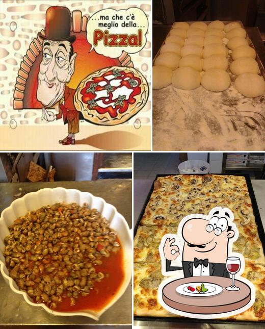 Cibo al pizzeria i cesaretti Ciampino
