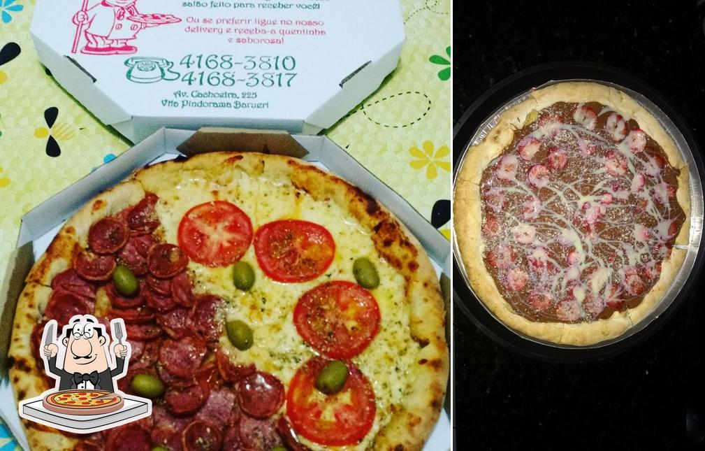 Peça pizza no La Linda