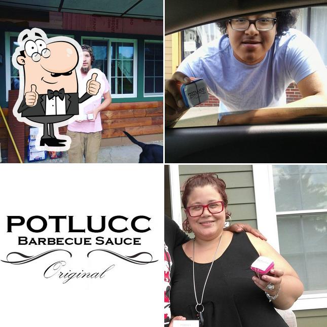See this pic of POTLUCC BBQ SAUCE