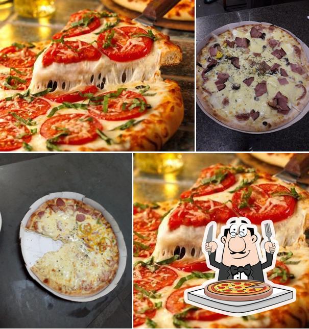 Experimente diversos tipos de pizza