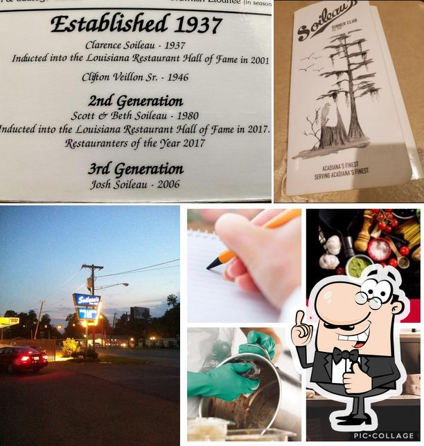 Soileau's Dinner Club in Opelousas Restaurant menu and reviews