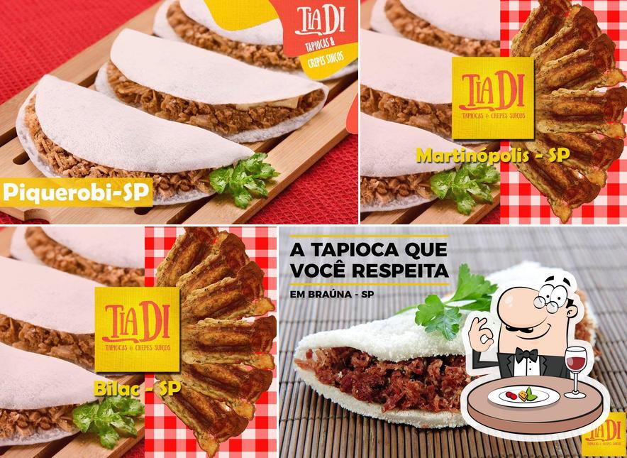 Comida em Krep's E Tapioca Da Tia Di