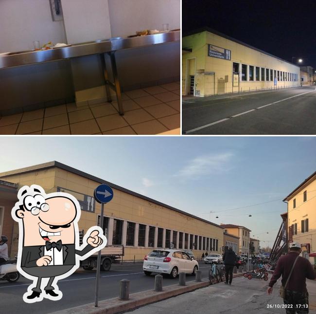 La esterno e interni del ristorante