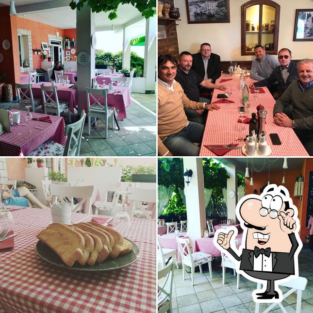 Gli interni di Trattoria & Villa Padre