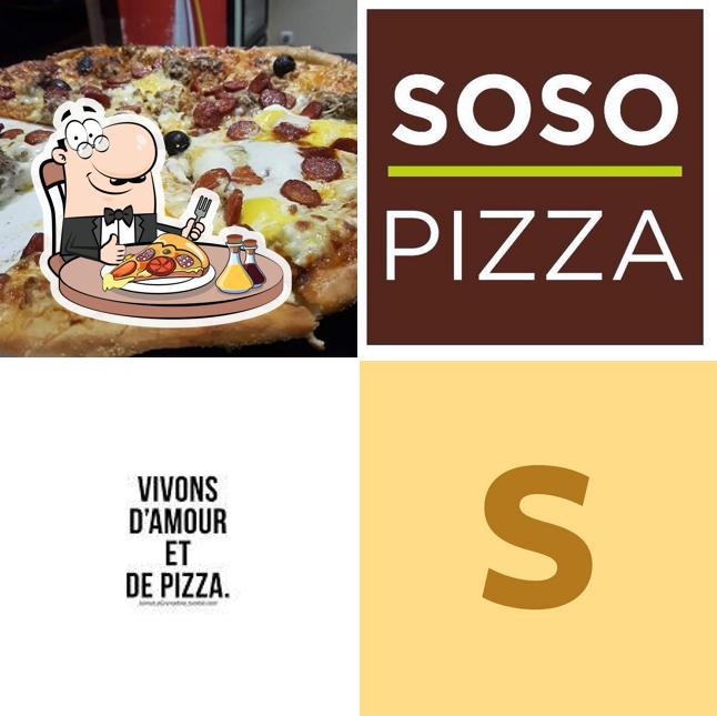 Choisissez différents genres de pizzas