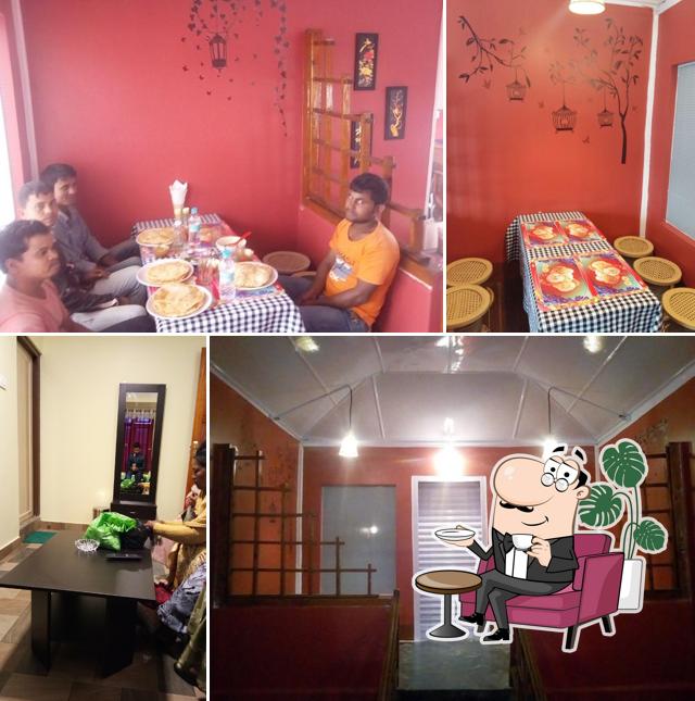 The interior of Upptown Restaurant