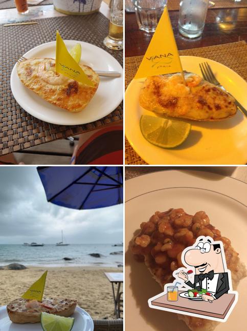Comida em Restaurante Viana