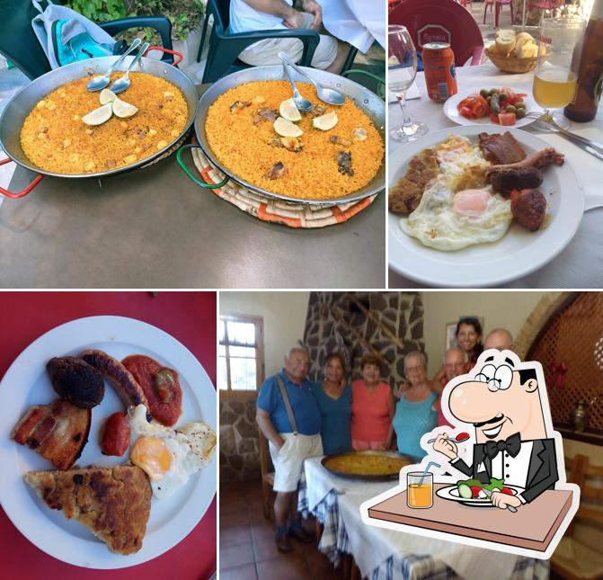 Platos en Restaurante y Casa Rural El Saladar