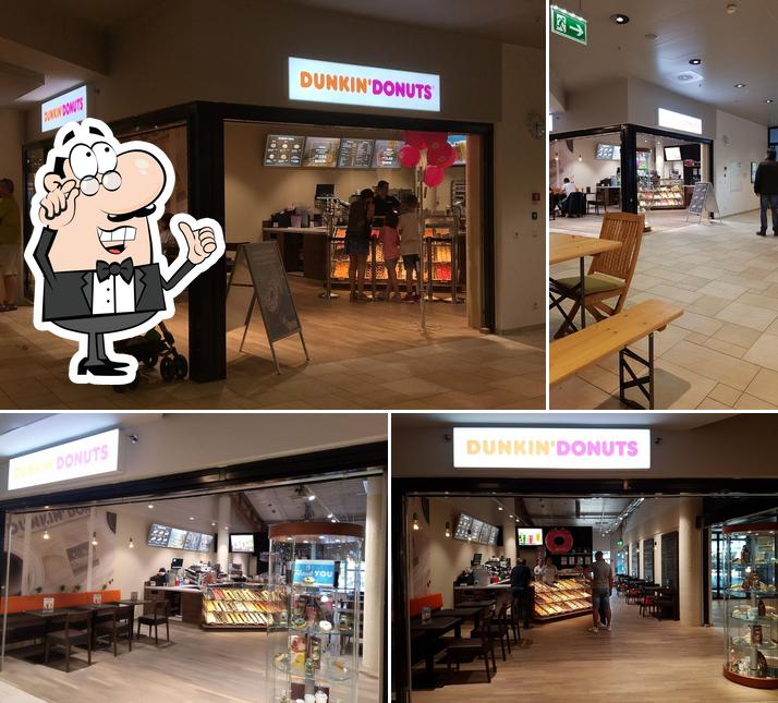 L'intérieur de Dunkin' Donuts