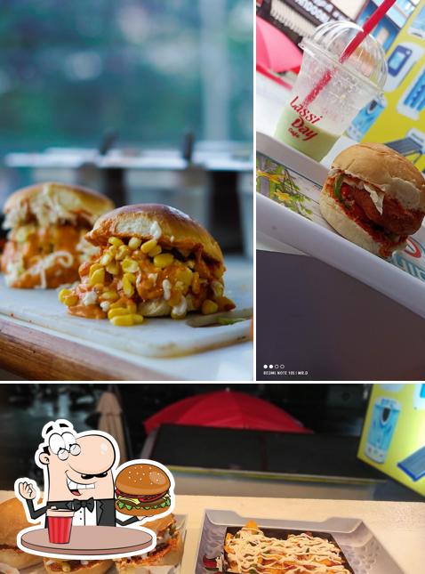 Order a burger at Lassi Day Cafe Hosur