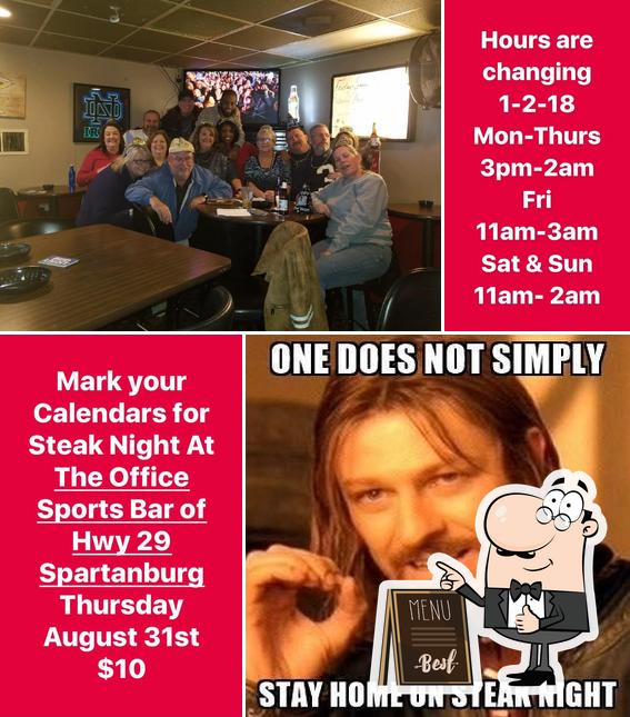 The Office Sports Bar in Spartanburg Restaurant reviews