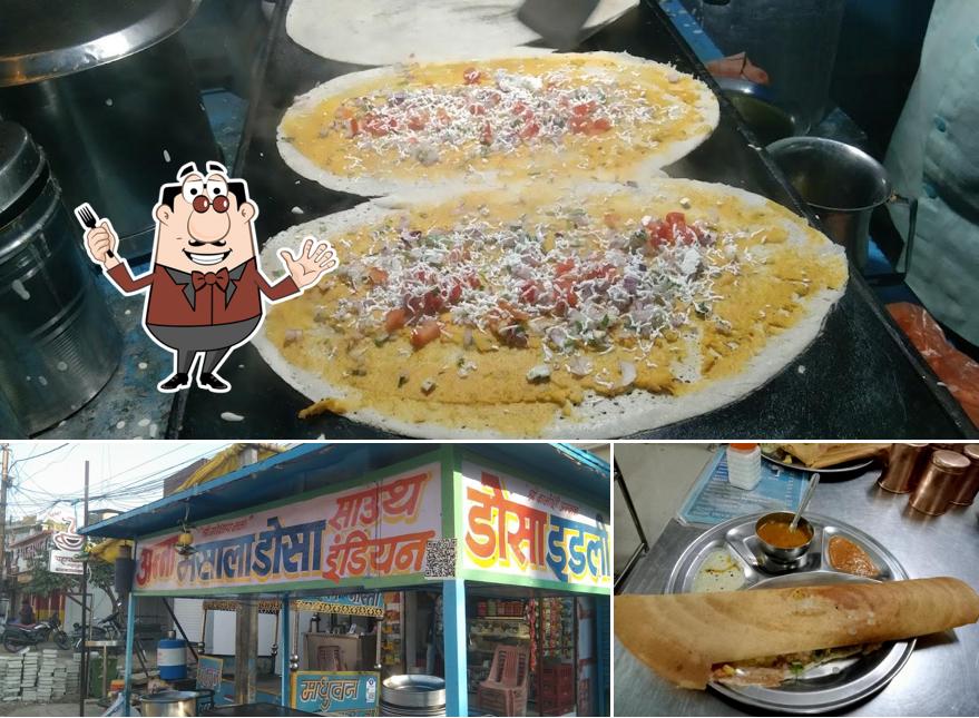 The restaurant's food and exterior