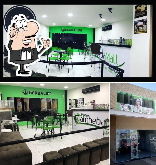 O interior do Espaço Herbalife Cambeba