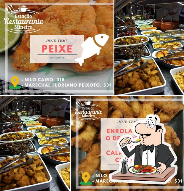Comida em Restaurante Estação Mineira
