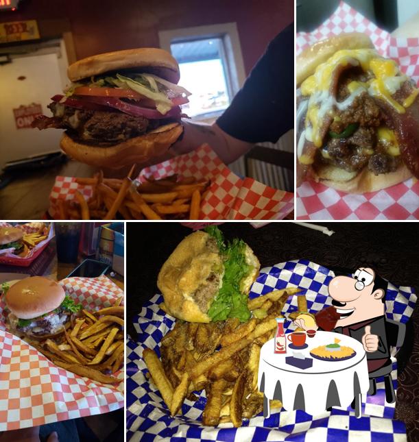 Try out a burger at Chubby's Burger Shack