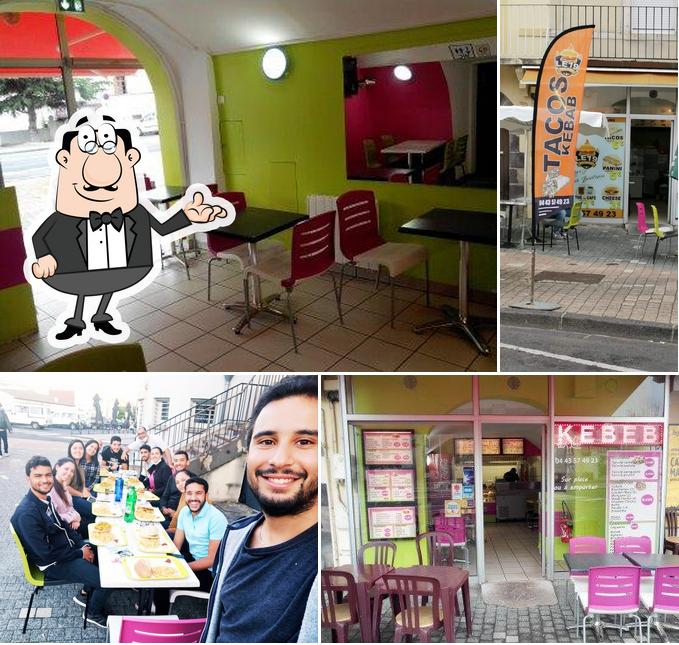 L'intérieur de Kebab Le 19