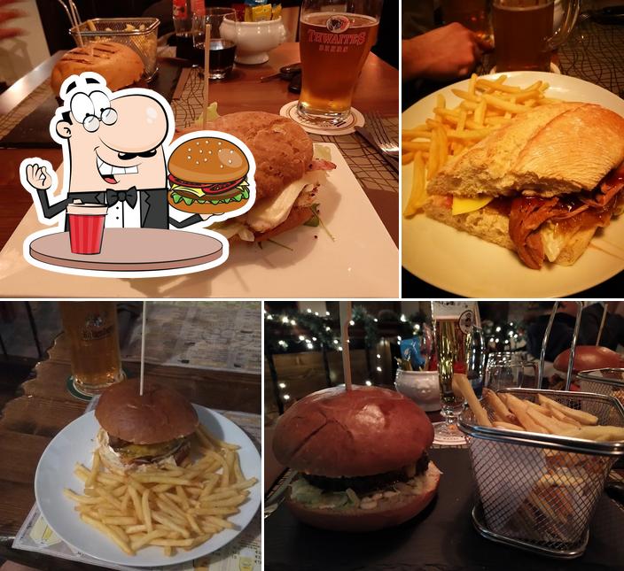 Prova un hamburger a Chiemseer Risto Pub Birreria