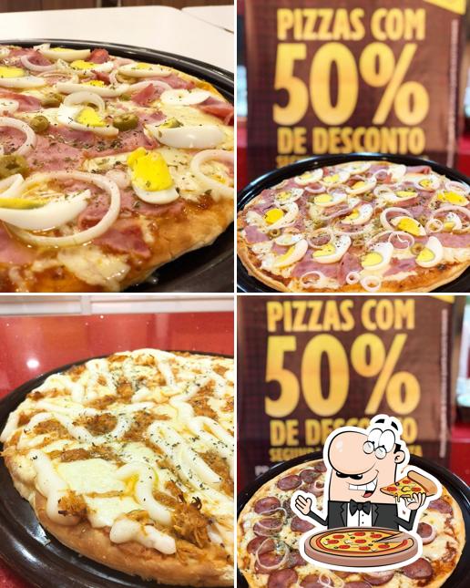 Experimente pizza no Borggo