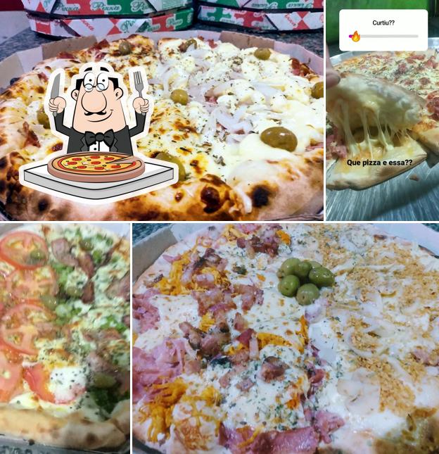 Experimente pizza no Pizzaria tentação