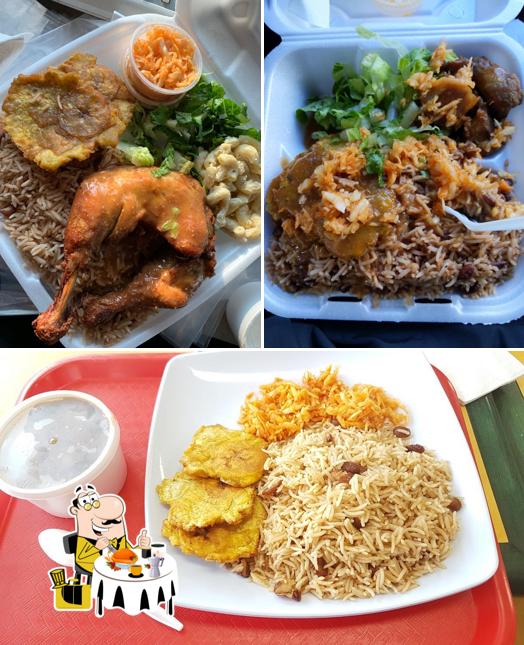 Nourriture à Tassot Creole Cuisine haïtienne