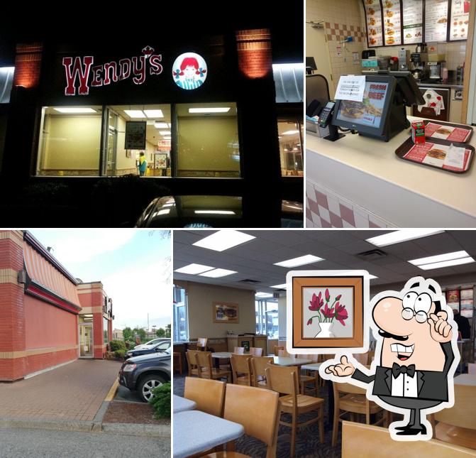 L'intérieur de Wendy's