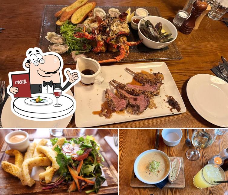 Captains Steak and Seafood Restaurant in Queenstown Restaurant menu