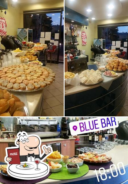 Food at Blue Bar