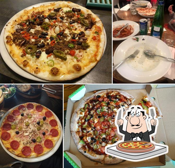 Order pizza at Charlie Pizza