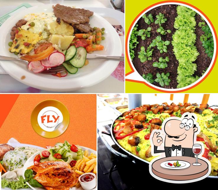 Platos en Fly restaurante e café