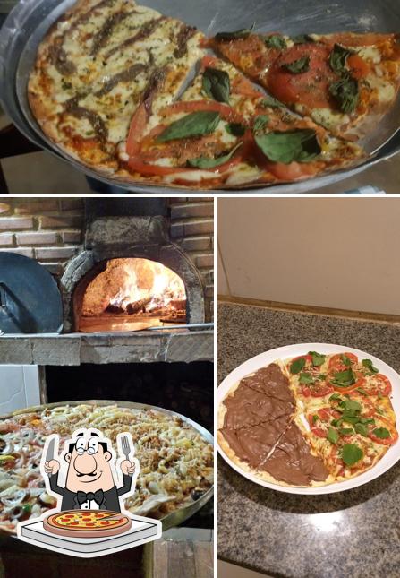 Experimente diferentes variedades de pizza