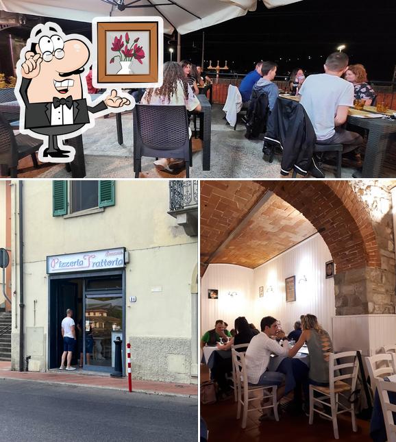 Gli interni di Pizzeria Trattoria Brunero 